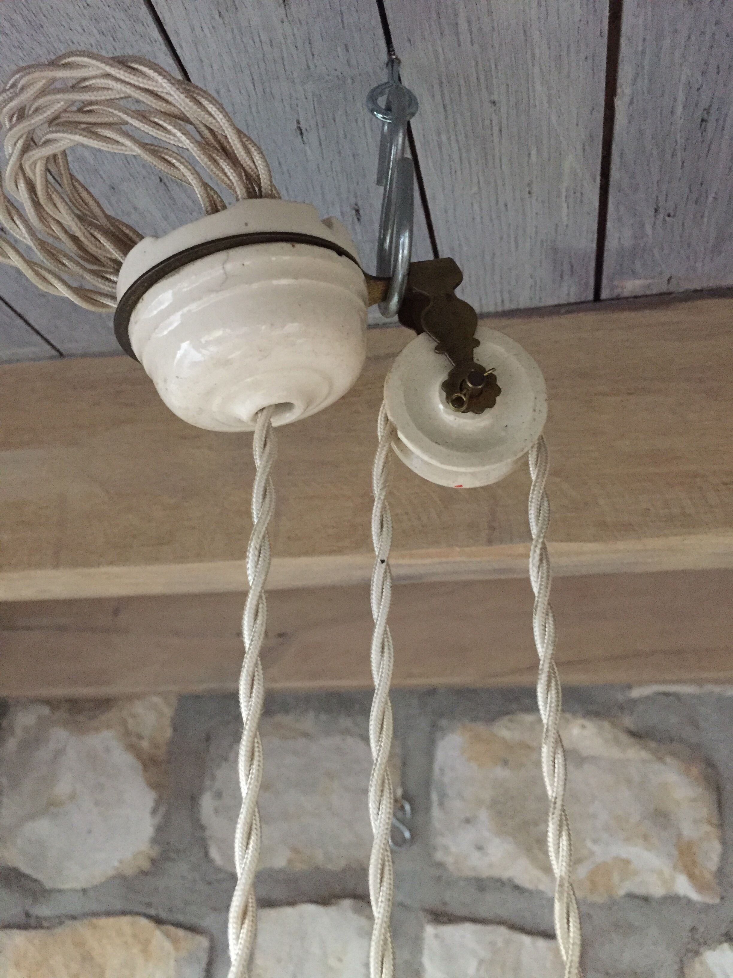 Old hanging lamp