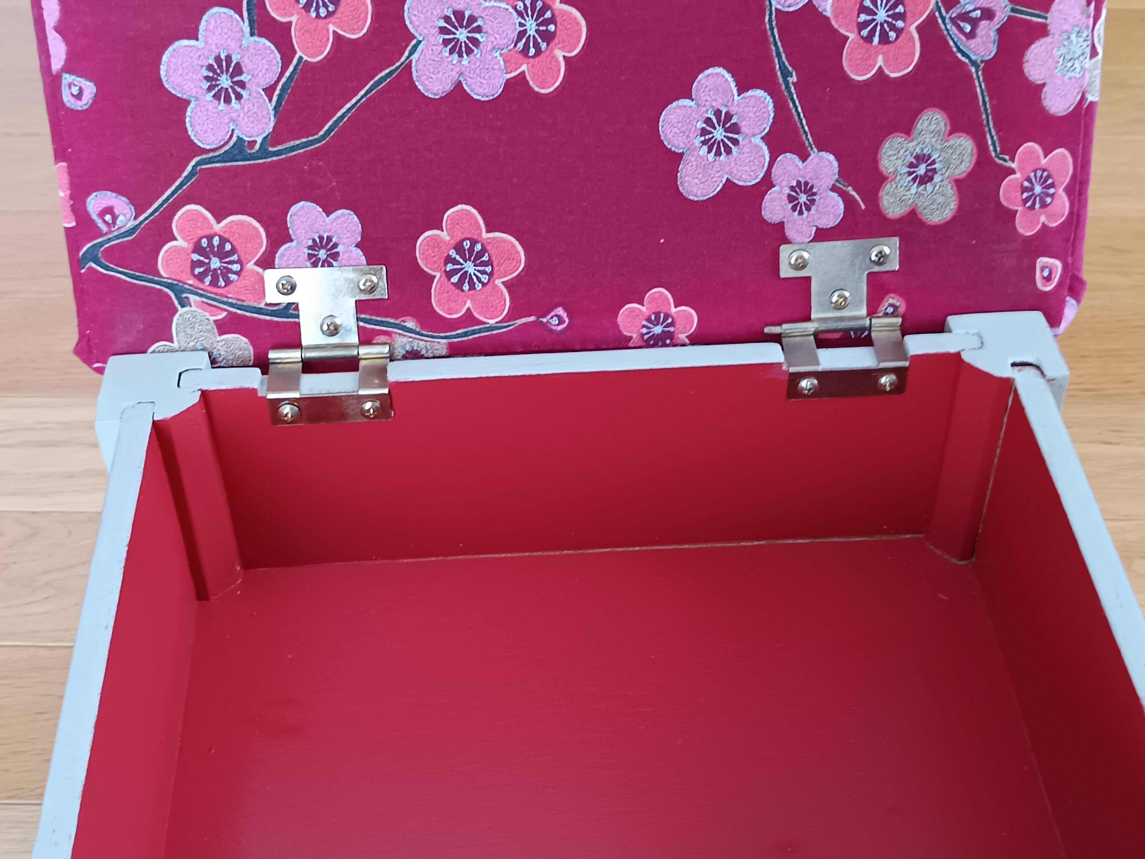 Footrest with storage.