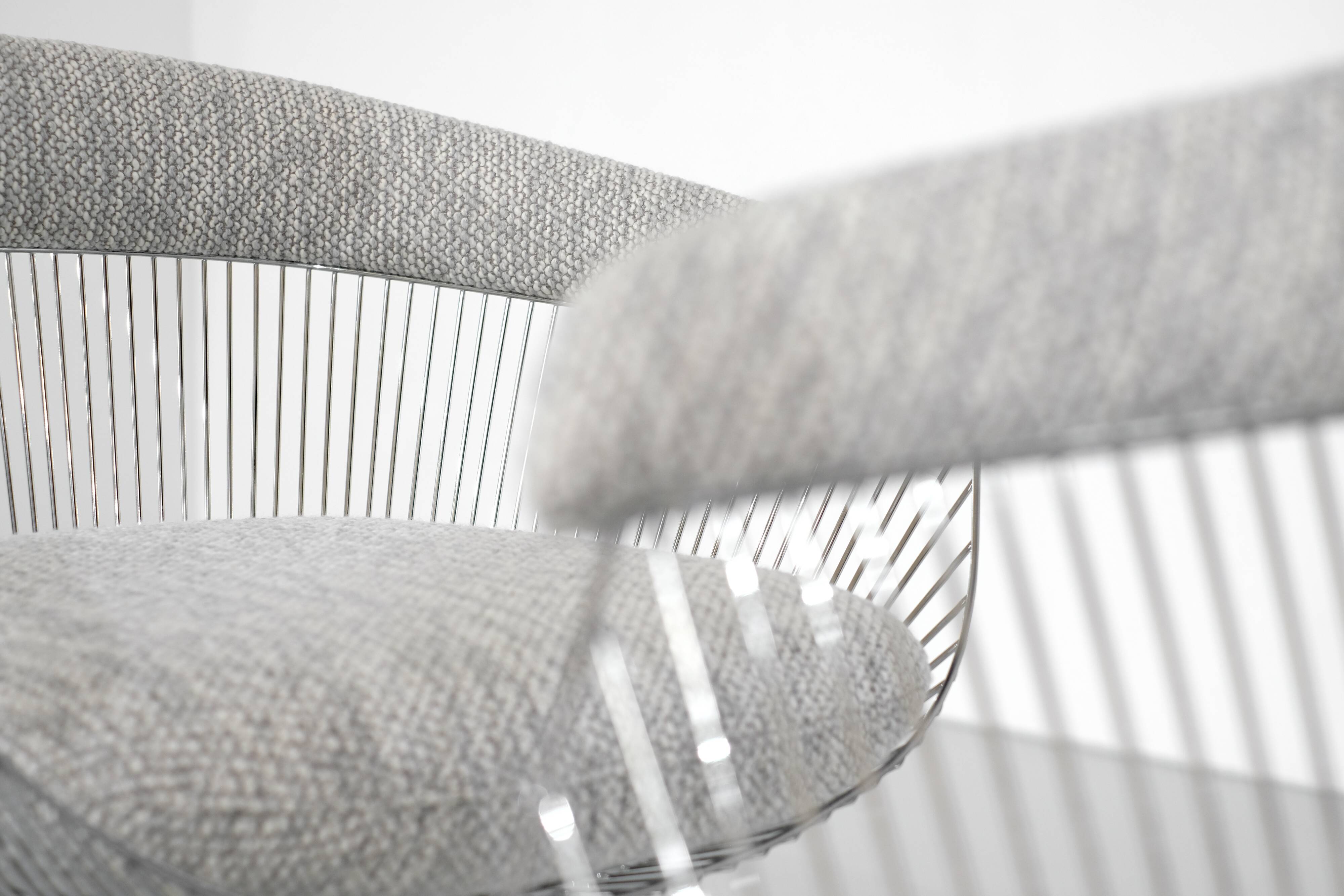 Platner Chair, designed by Warren Platner for Knoll, United States, 1966.