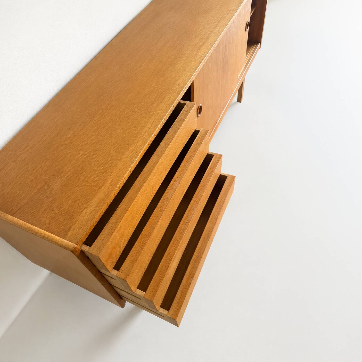 IKEA “Ulvö” oak sideboard by Erik Wørts, 1960s
