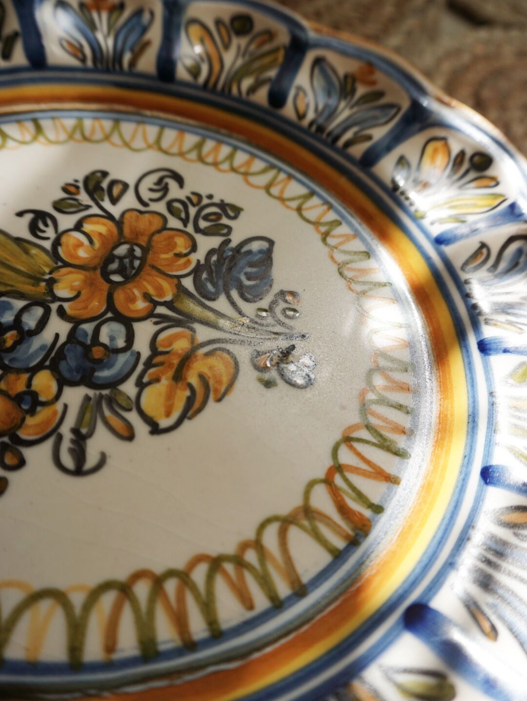 Decorative flat plate Spain