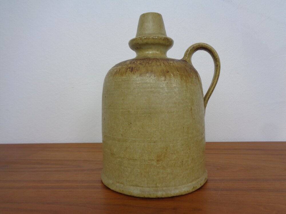 Studio ceramic pitcher by Rudi Stahl, Germany, 1960s