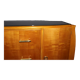 Enfilade d'époque art déco en bois clair vers 1930