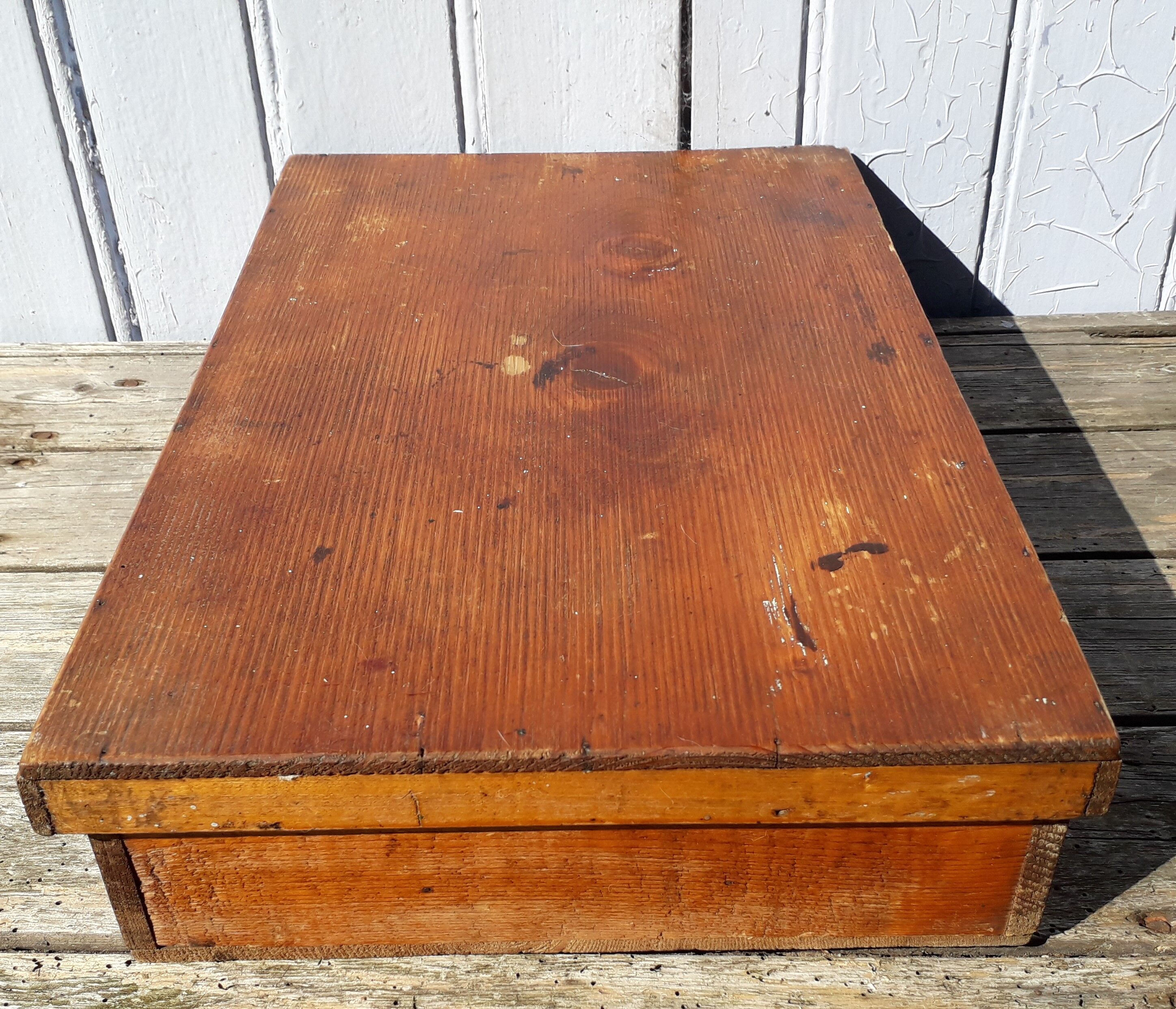 Old storage box