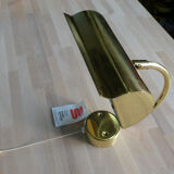 Design golden wall lamp by Sergio Bernardi - Italy