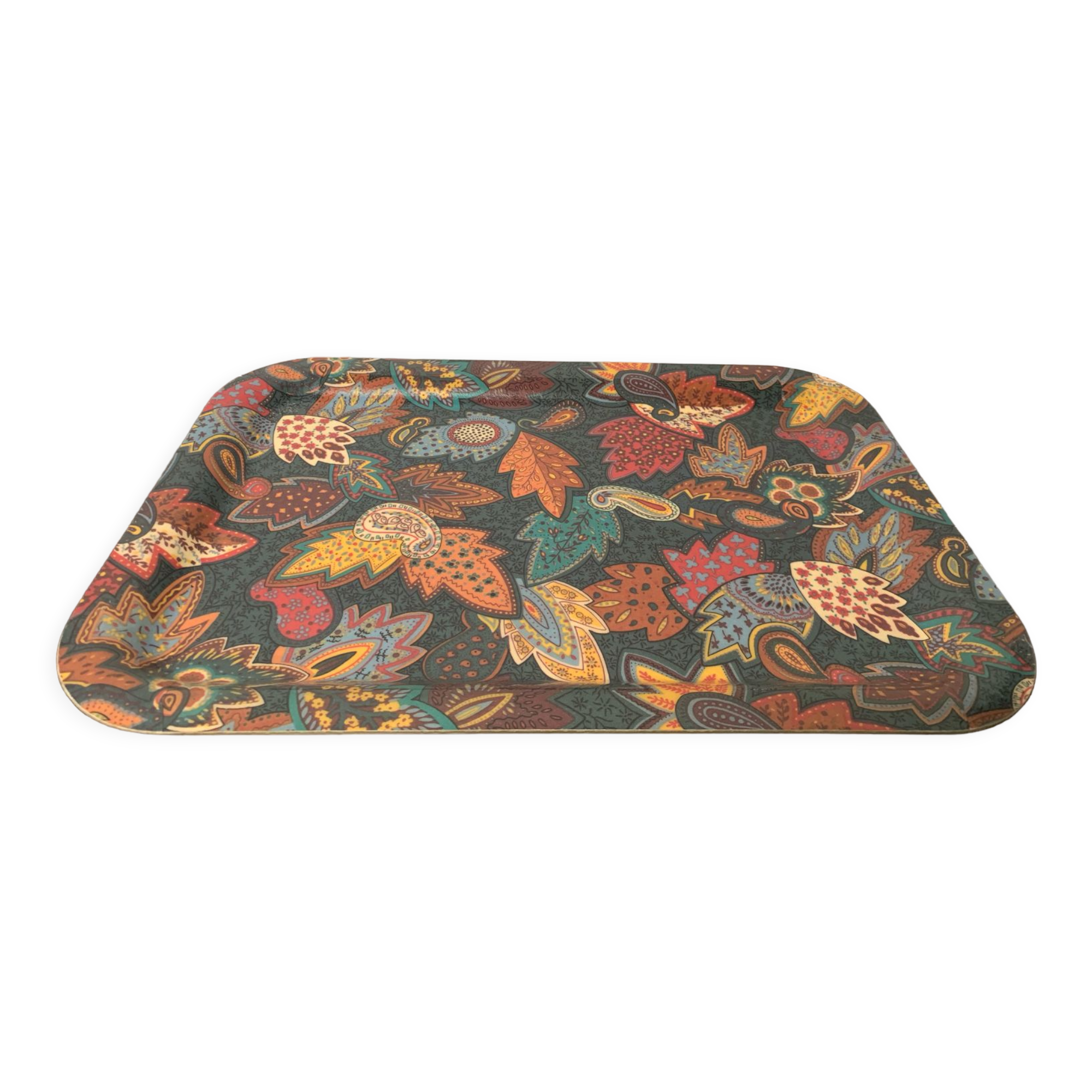 Vintage fiberglass tray