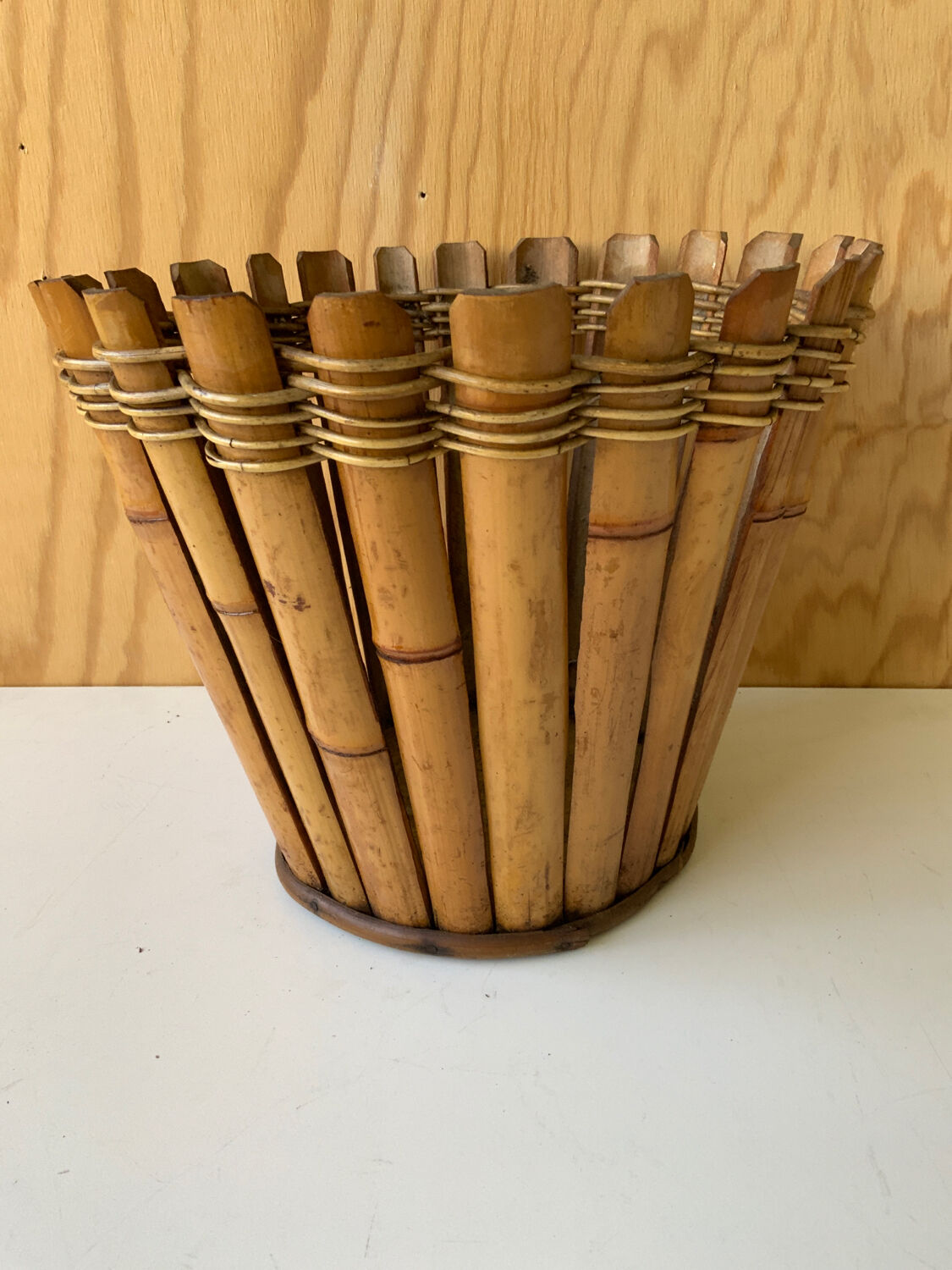 Rattan pot cover or basket