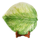 Large slip dish / cup, Leaf model, Signed, 1970