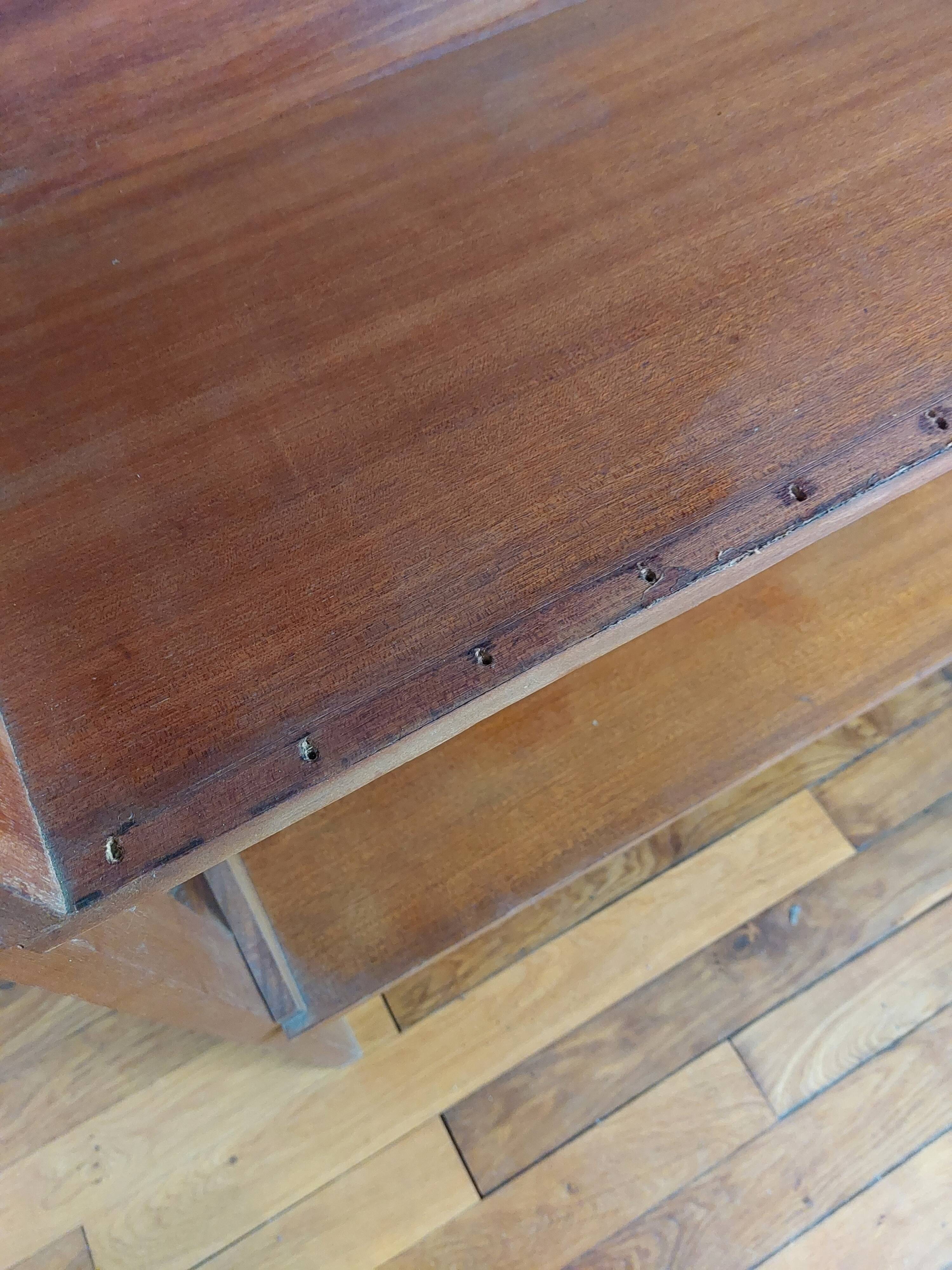 Vintage teak library