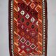 Vintage Persian Qasgai Kilim 270x163 cm Wool Kelim Rug Large Red, Black, Colorful