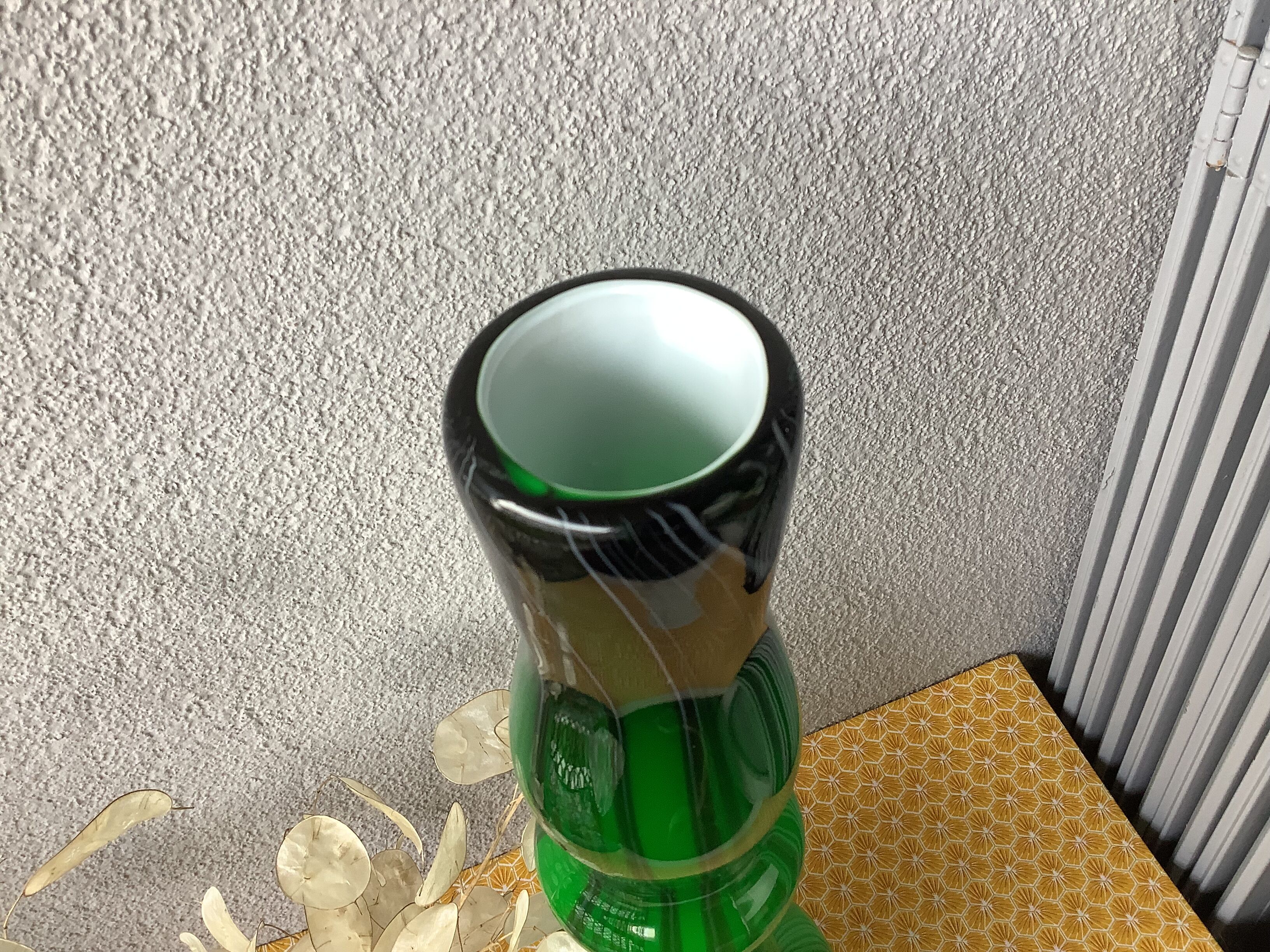 Carlo Moretti Murano vase in blown glass, Italy