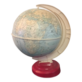 Globe terrestre - mappemonde - vintage 50/60 - west germany - plastique