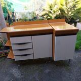 two low cabinets by Salvarani from the 1970s