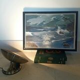 Tilting table lamp