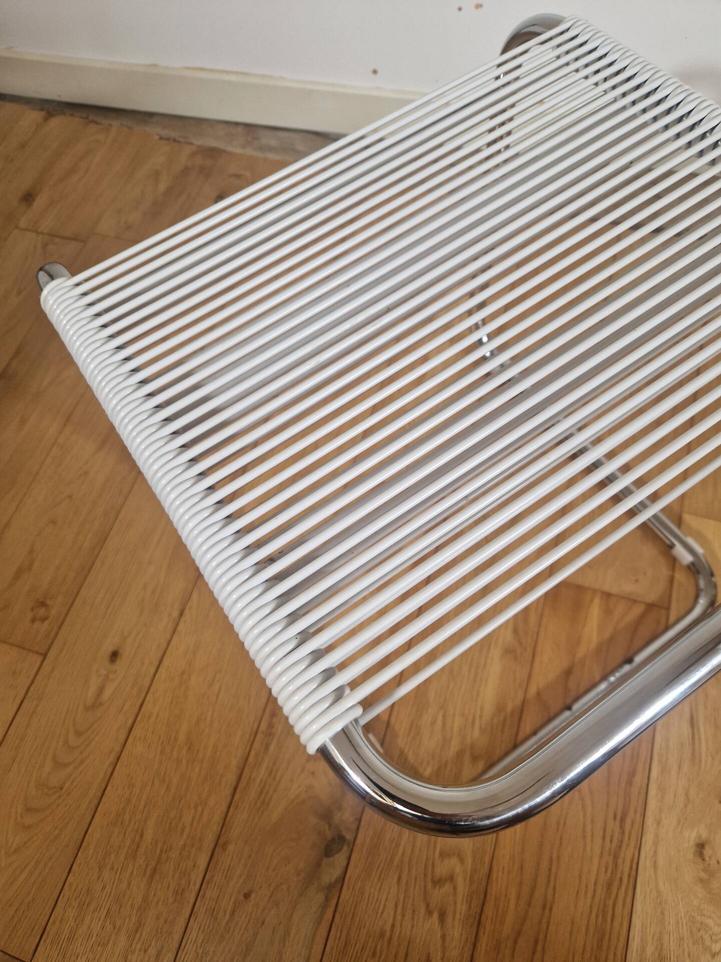 Knoll Stool by Andre Dupre Tubular Steel