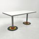 Dining table "Kroma" by Antonia Astori for Driade, 1980