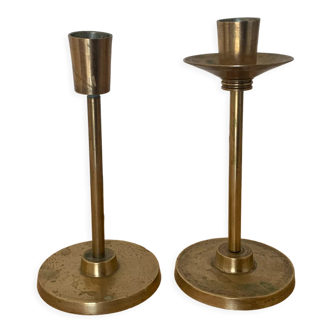 Candle sticks brass vintage