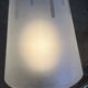 Chic frosted glass wall light