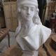 PUCI bust in Carrara marble