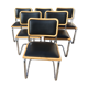 Lot de 6 chaises Cesca B32 par Marcel Breuer