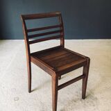 Reconstruction Dining Chair attributed to Rene Gabriel, France, 1940s