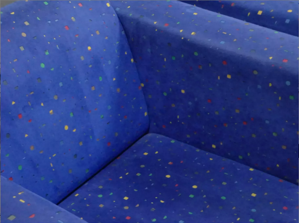 Pair of velvet armchairs, 1970