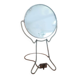 vintage barber mirror