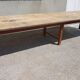 Large table 4 meters old silky Lyon old trade workshop
