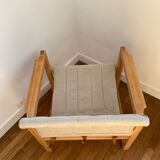 Diana pine armchair by Karin Mobring 1970