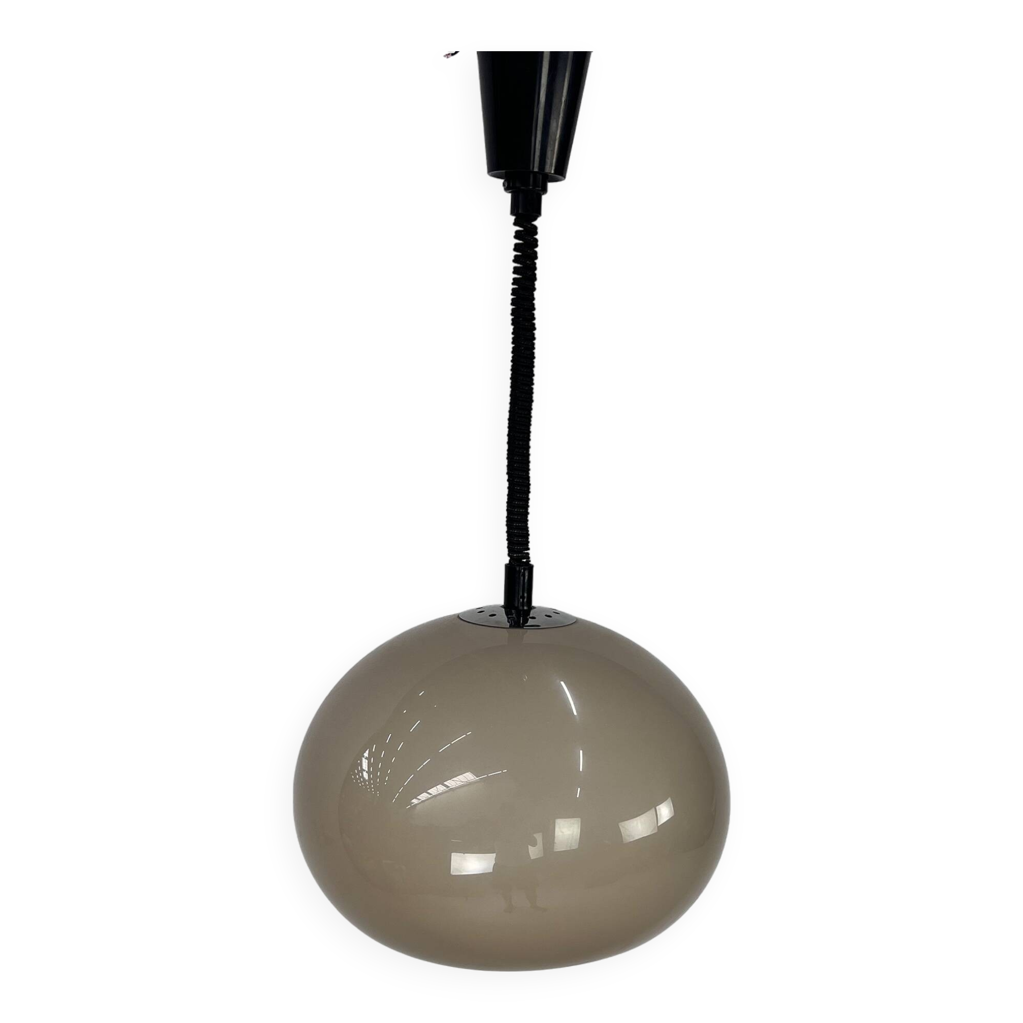 Vintage Dutch design mushroom pendant by Dijkstra, 1960s