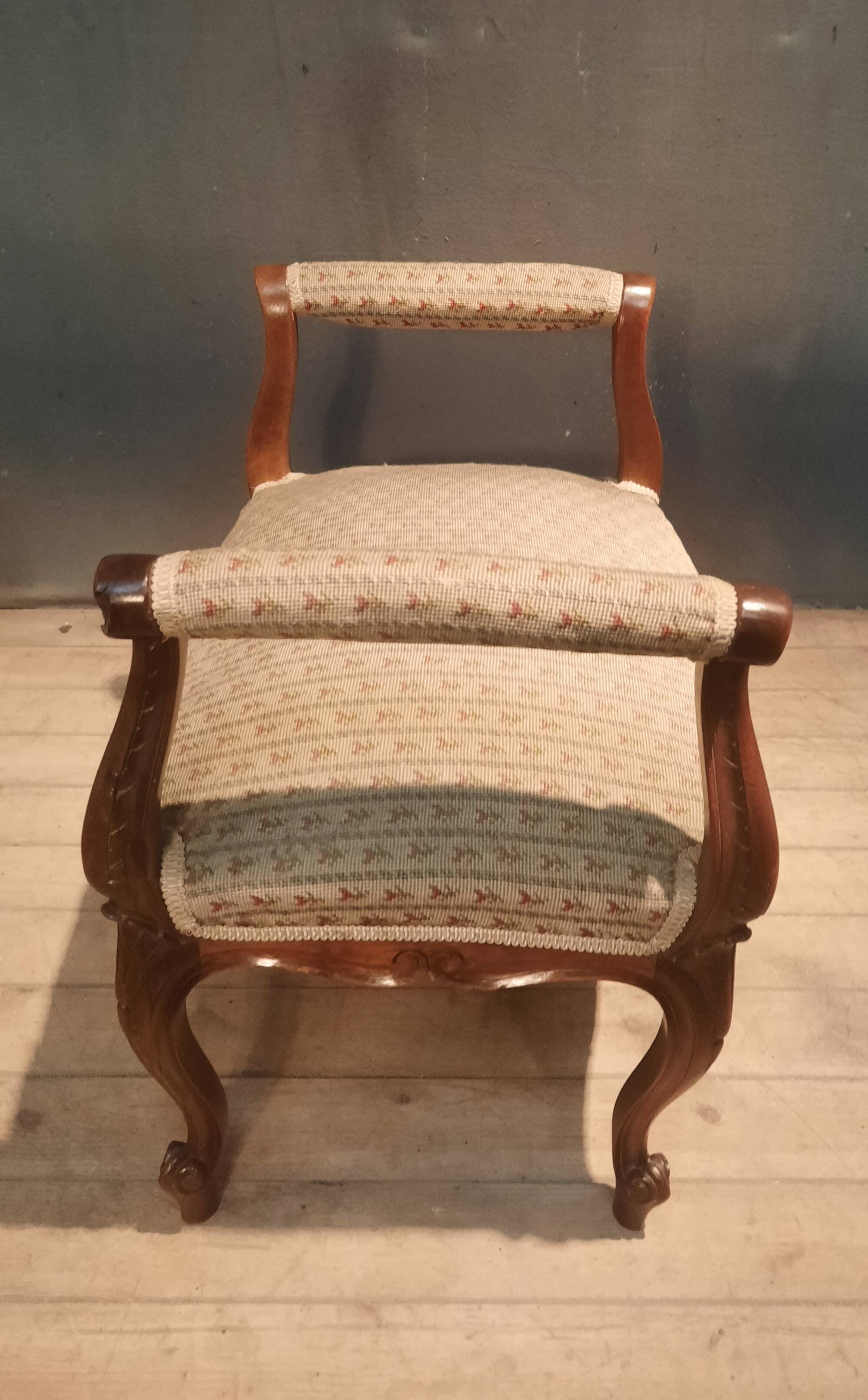 Small Louis XV style bench