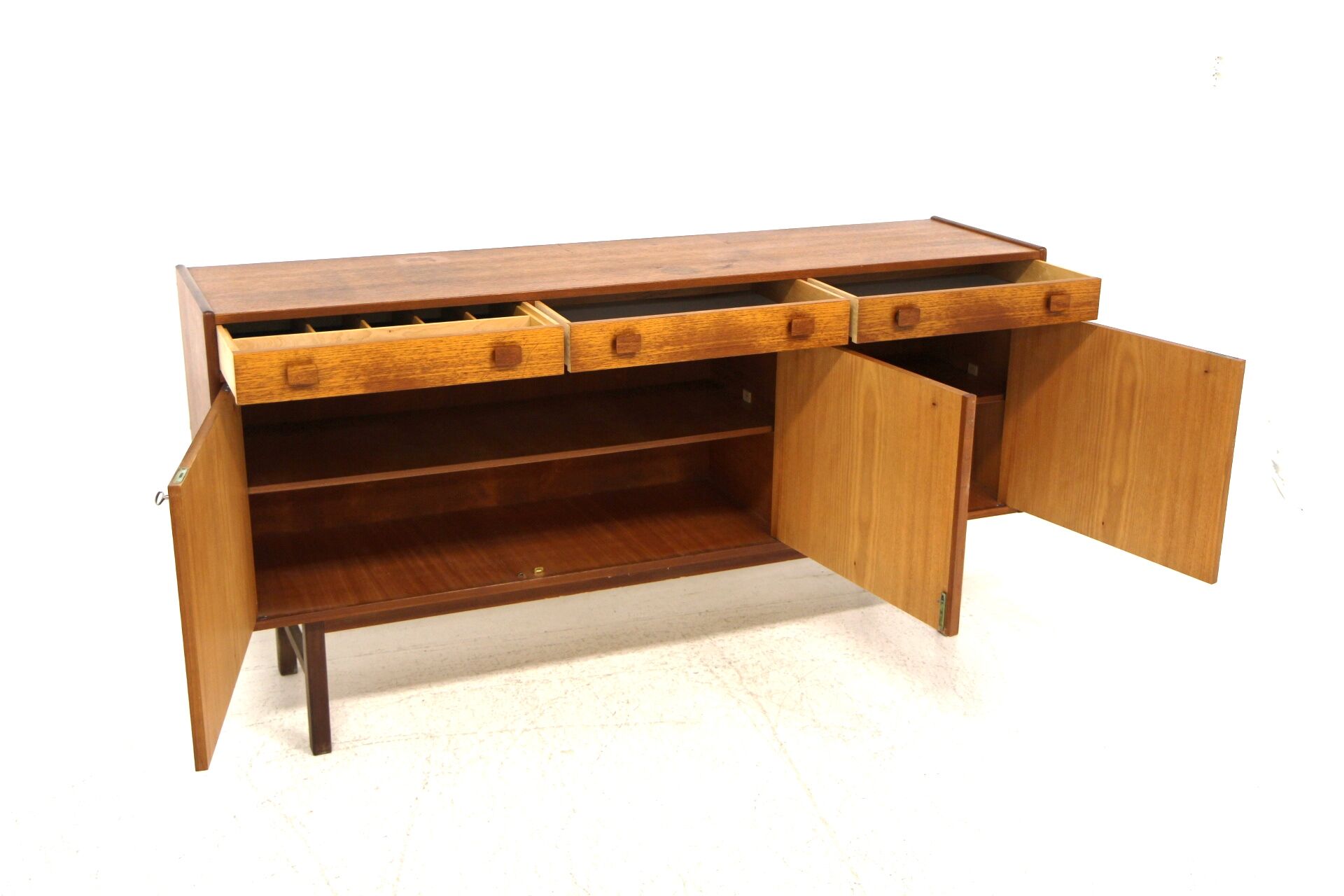 Enfilade scandinave en teck, Suède, 1960