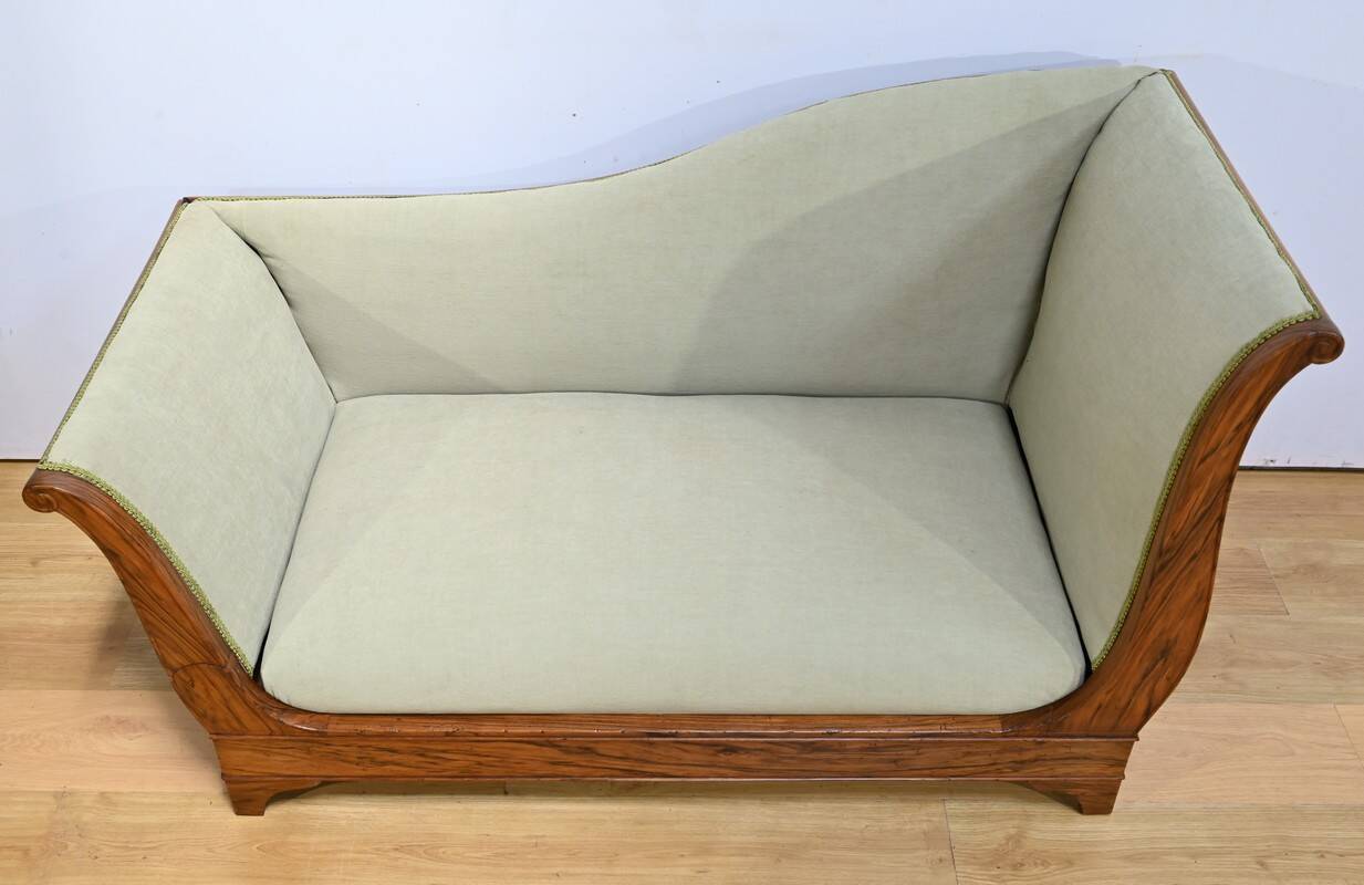 Meridian with a Solid Walnut Frame, Restoration Period – Early 19th Century