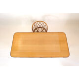 Rattan desk and chair  70