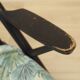 Reenskaug Rocking Chair for Bramin, Black Teak, 1960s