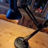 Vintage black metal desk lamp