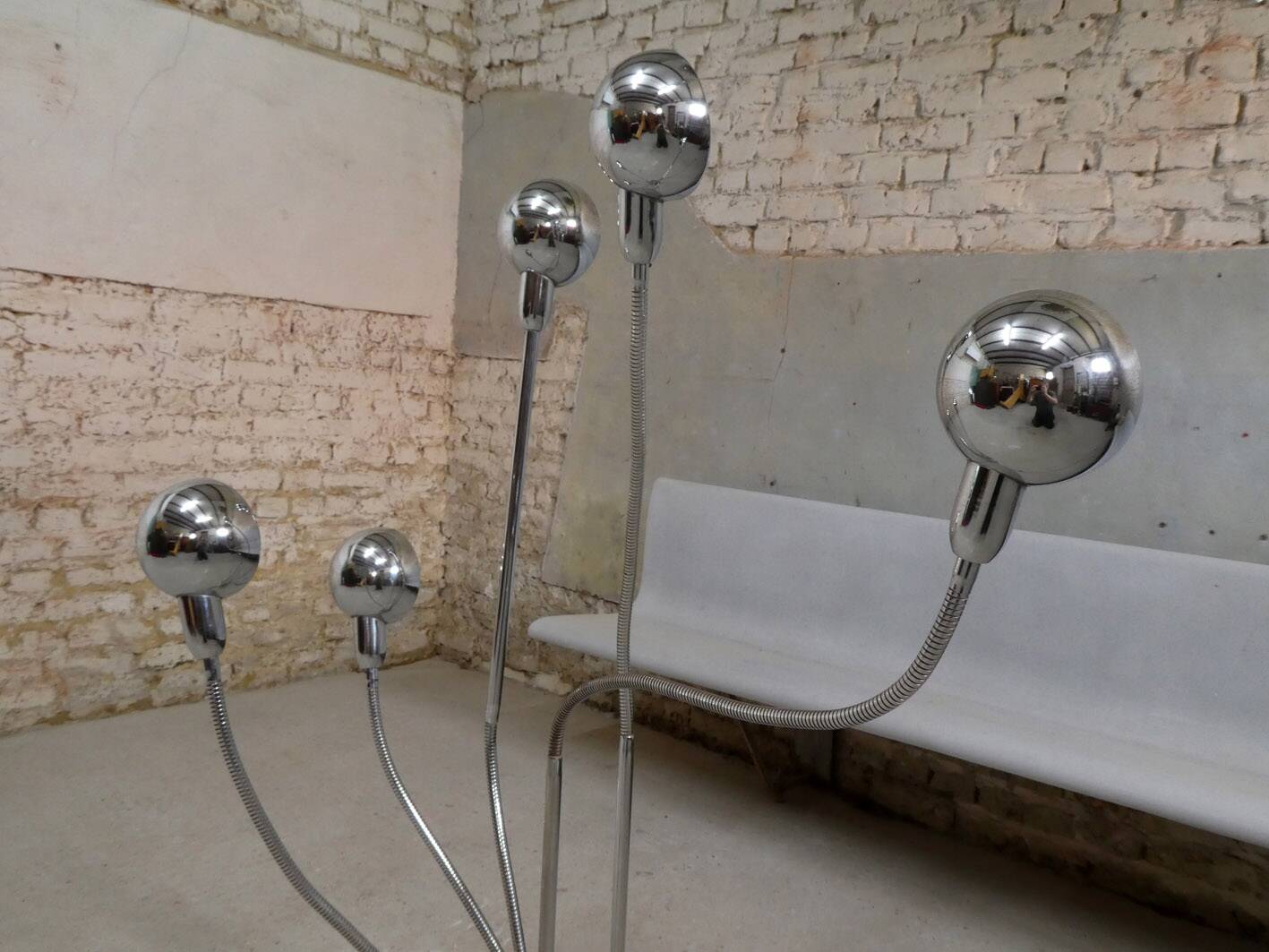 Hydra floor lamp by Pierre Folie for Charpentier editions