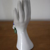 Hand-made vintage ceramic baguier