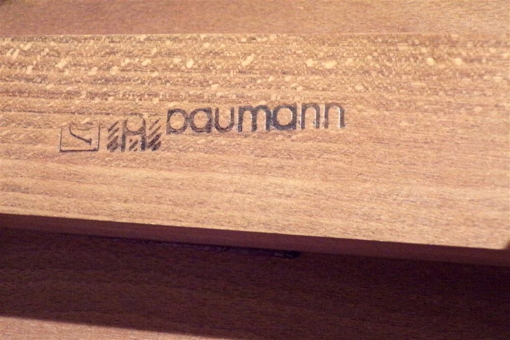 Set of 4 Baumann chairs stamped