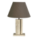 lampe vintage en marbre et laiton