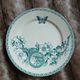 10 antique flat plates in ironstone