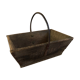 Old wooden basket