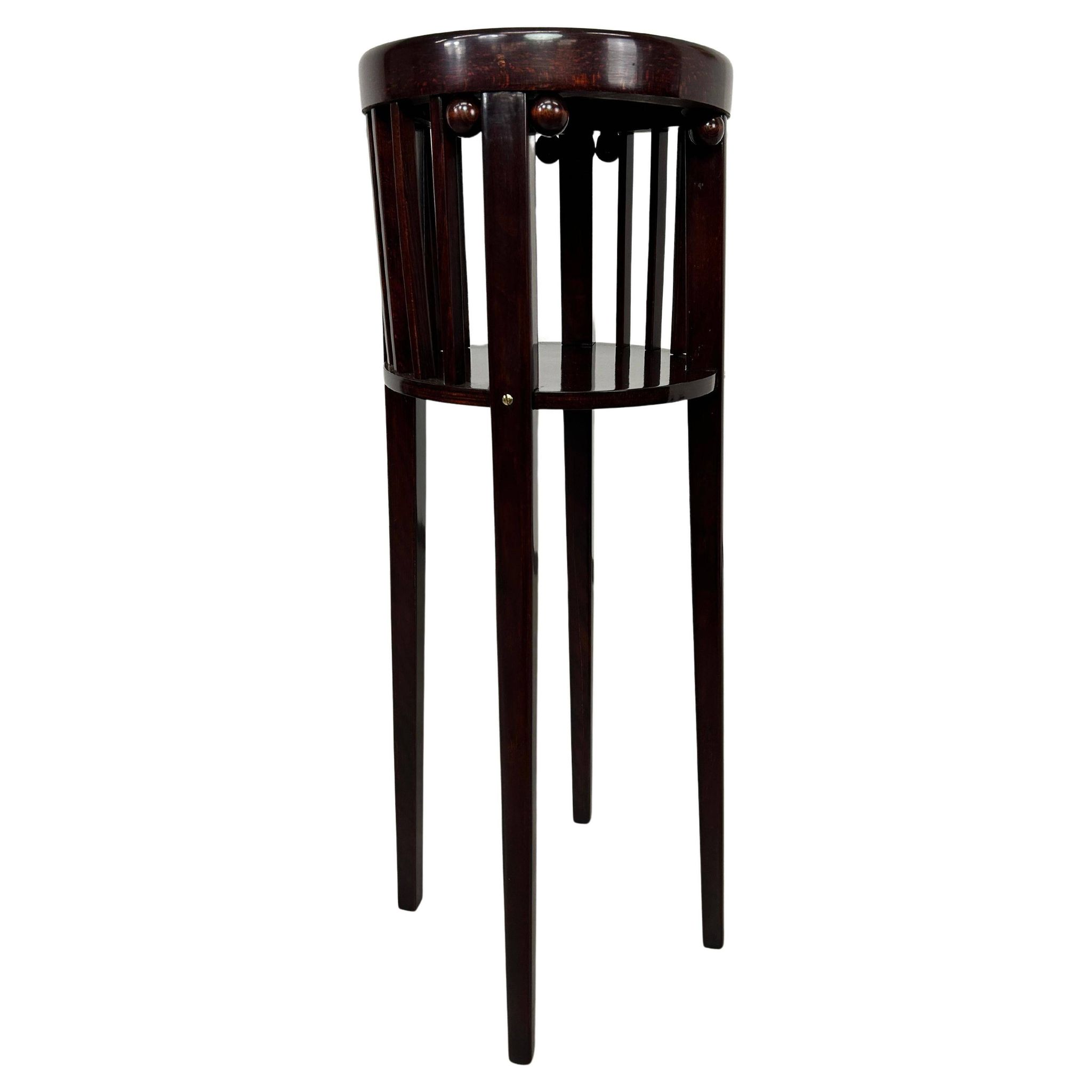 Plant stand Secession No. 1015 by Josef Hoffmann for J.J. Kohn