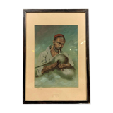 Orientalist school of the 20th century: representation of a musician