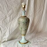 Old large porcelain lamp base - cashmere decor