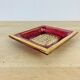 Empty pocket Georges Pelletier red and gold ceramic
