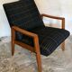 Vintage armchair 1960's Scandinavian style and Scottish fabric