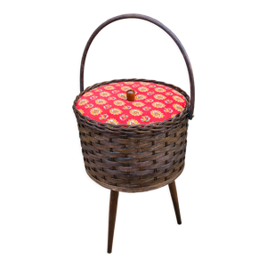 Travailleuse ronde vintage