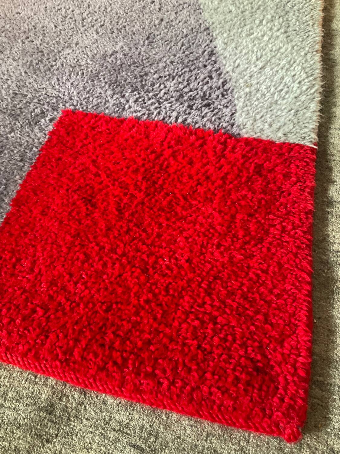 Vintage 80s wool rug 150x100