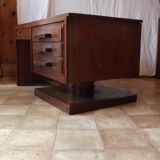 Desk oak art deco 1940